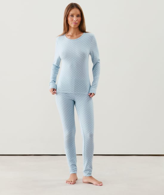 Legging thermocosy de punto;