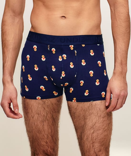Boxer en coton motifs canards;