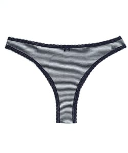 Tanga de algodón;