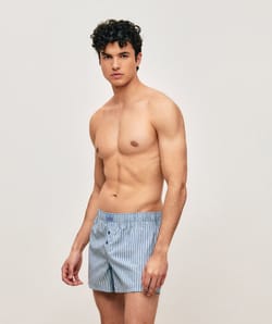 Playboy gestreepte katoenen boxers;