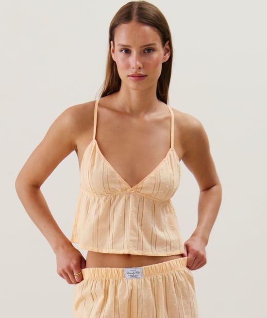 Top en coton;