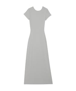 Lange jersey jurk;