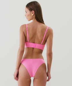 Soutien-gorge triangle en microfibre;