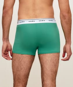 Green cotton boxer;