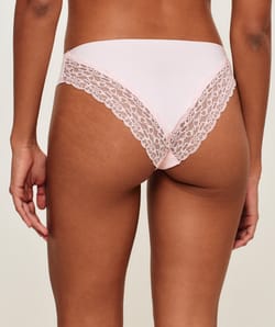 Microvezel en kant onderbroek;