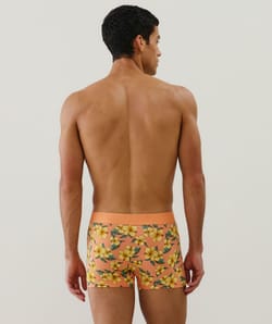 Boxer à motifs en coton;
