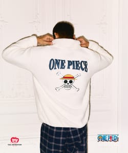 Sweatshirt sherpa Luffy;