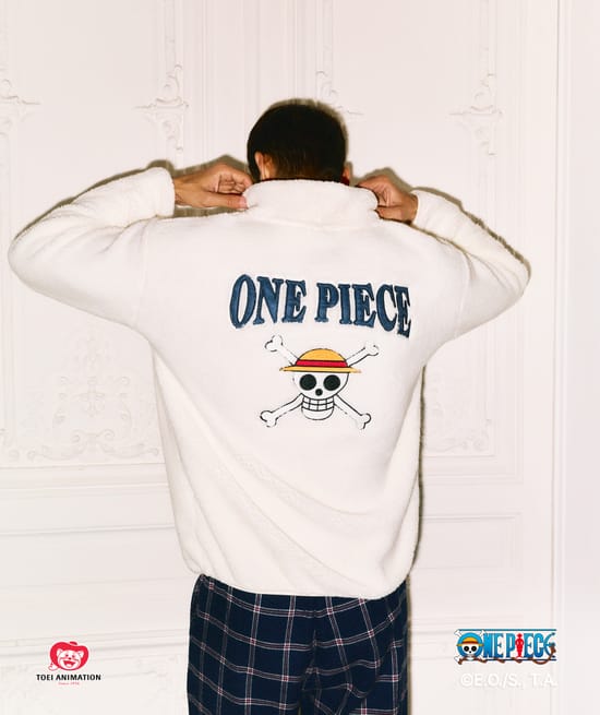 Sweatshirt sherpa Luffy;