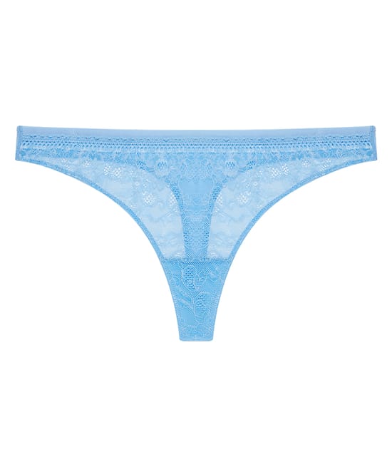 Lace thong;