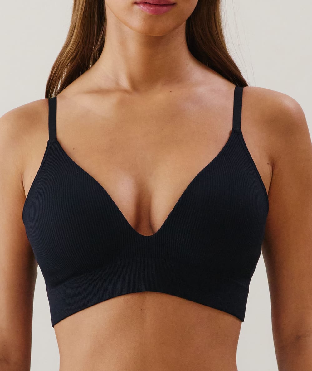 Soutien-gorge brassière push-up en seamless;