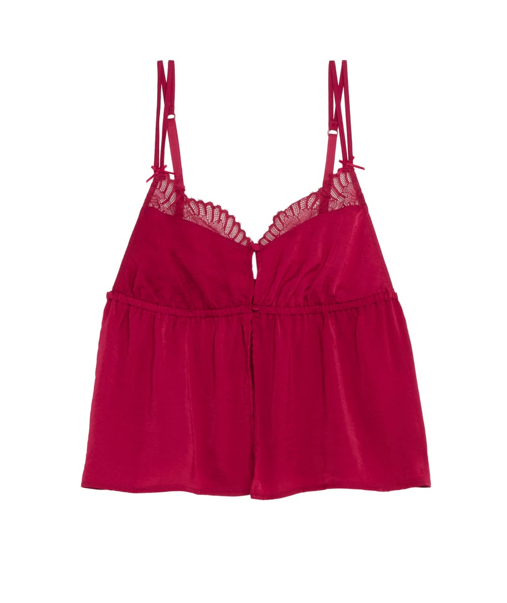 Satin top;