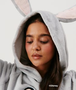 Pull plaid en polaire Pan Pan;