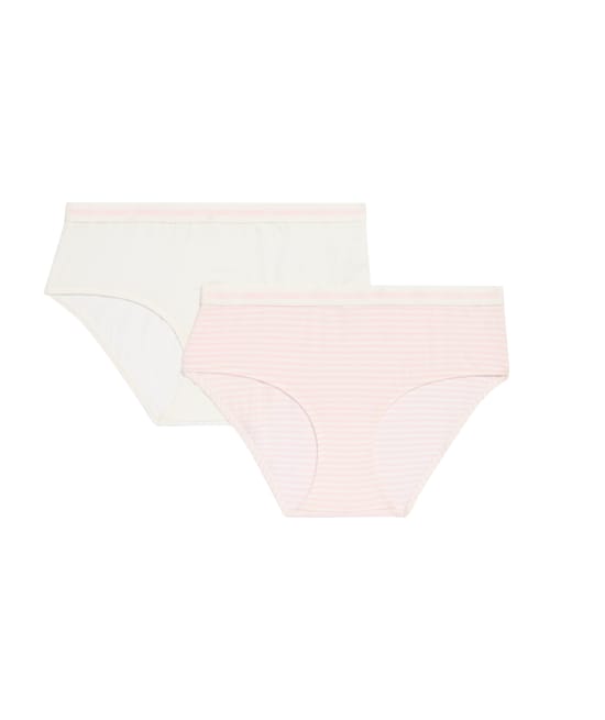 Lot de 2 shortys ados en coton;