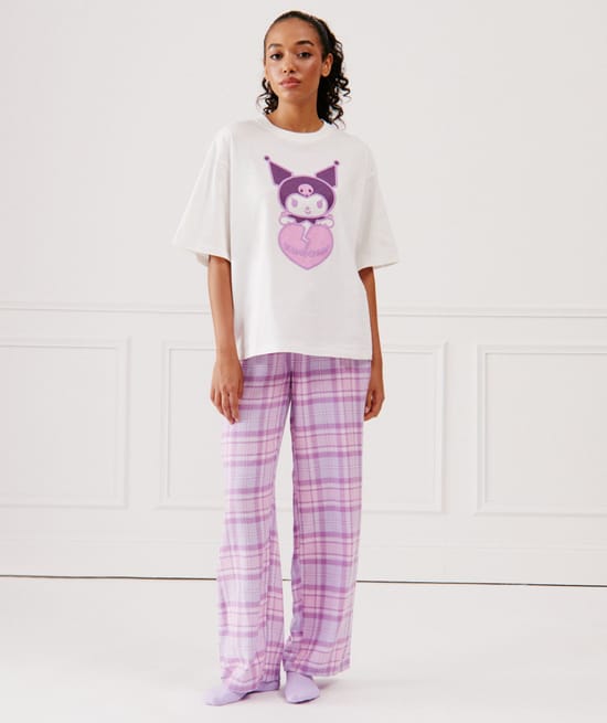 Pantalon à carreaux;