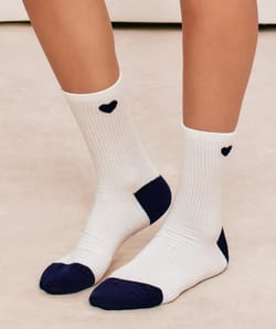 Set van 3 paar katoenen sokken met print;