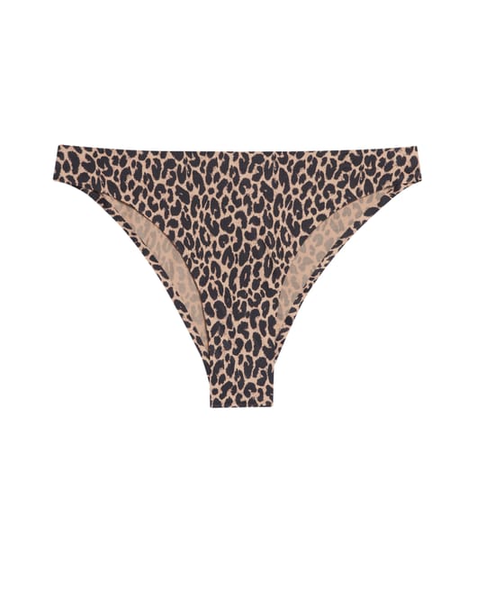 Tanga léopard en microfibre - SOFTIZ;