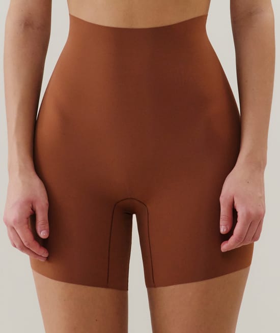 Shorty sans coutures en microfibre;