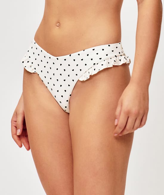 Tanga - Bas de maillot de bain c&oelig;urs;