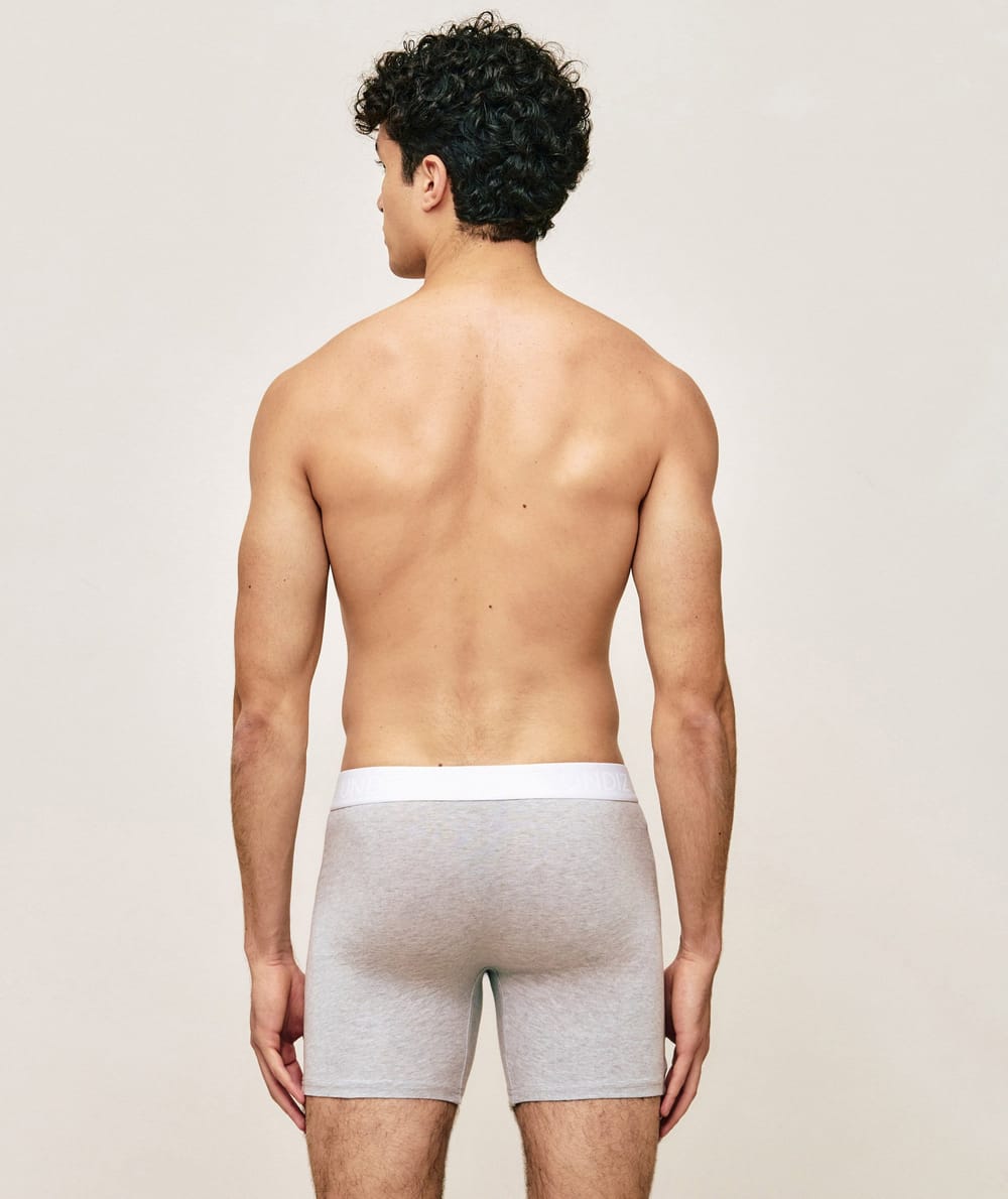 Boxer long en coton;