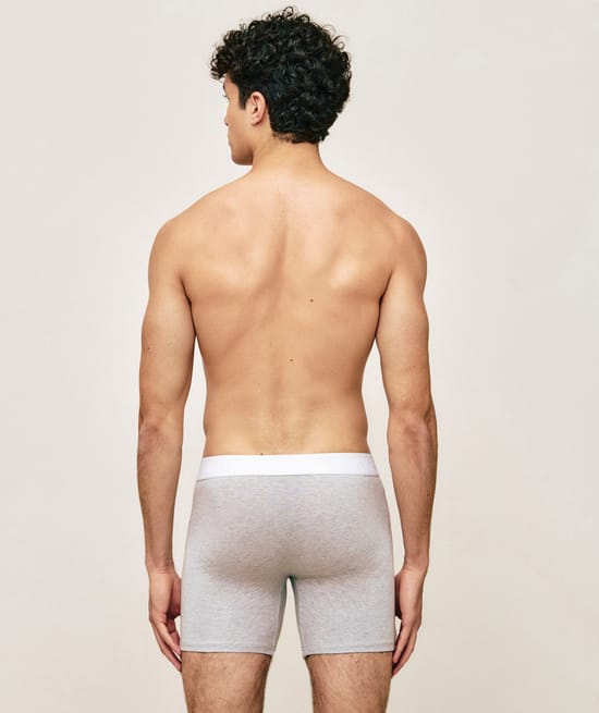 Boxer long en coton;