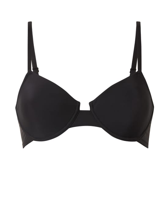 Microfiber balconette bra;