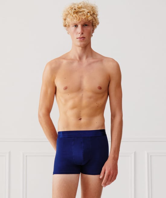 Bóxers de punto con mensaje;