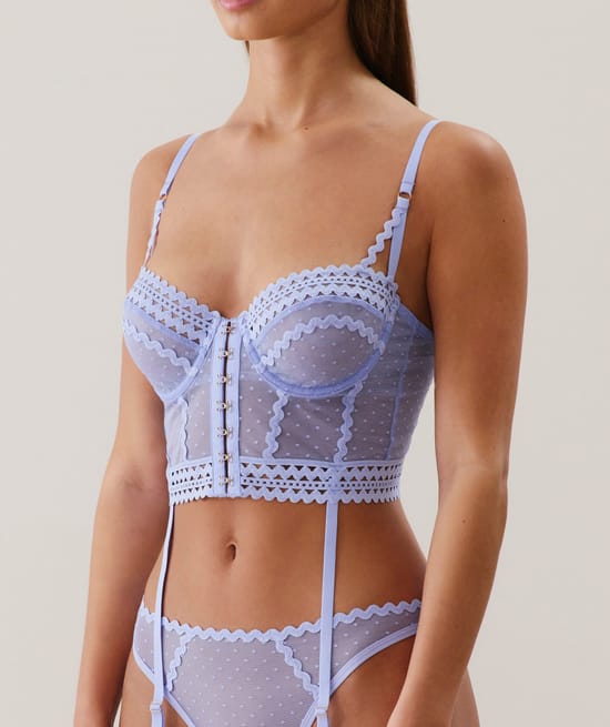 Guêpière en dentelle;