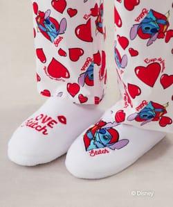 Chaussons en polaire Stitch;