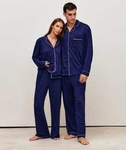 Conjunto de pijama de punto jersey;