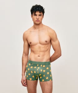 Gedrukte katoenen boxershort eenden;