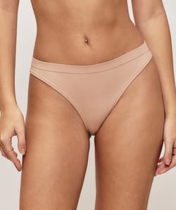 Seamless panties - nude;