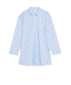 Camisa vestido de algodón;