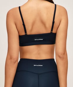 Pantalon flare en microfibre;