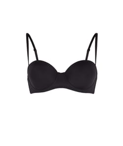 Microfiber bandeau bra;