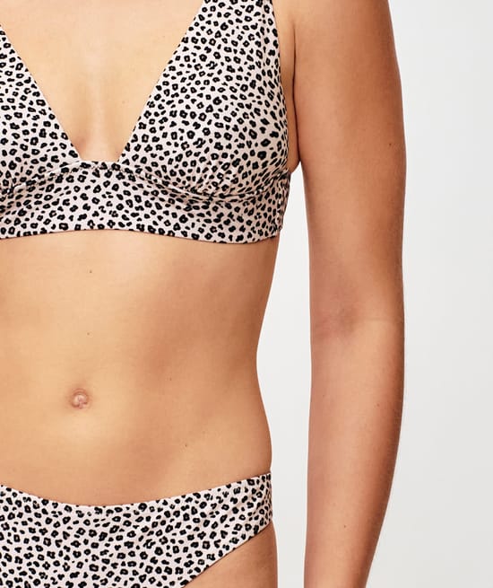 Foulard - Luipaard bikini top;