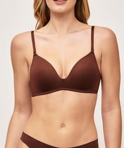 Soutien-gorge ampliforme microfibre;