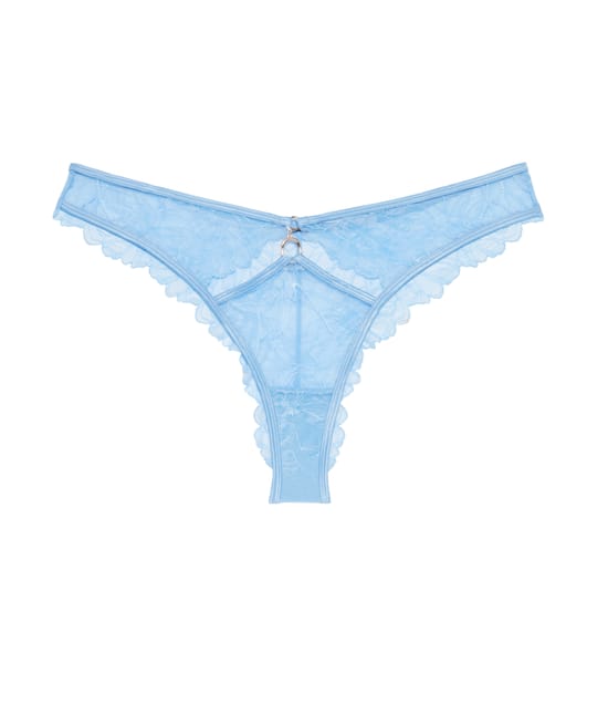 Tanga de encaje;