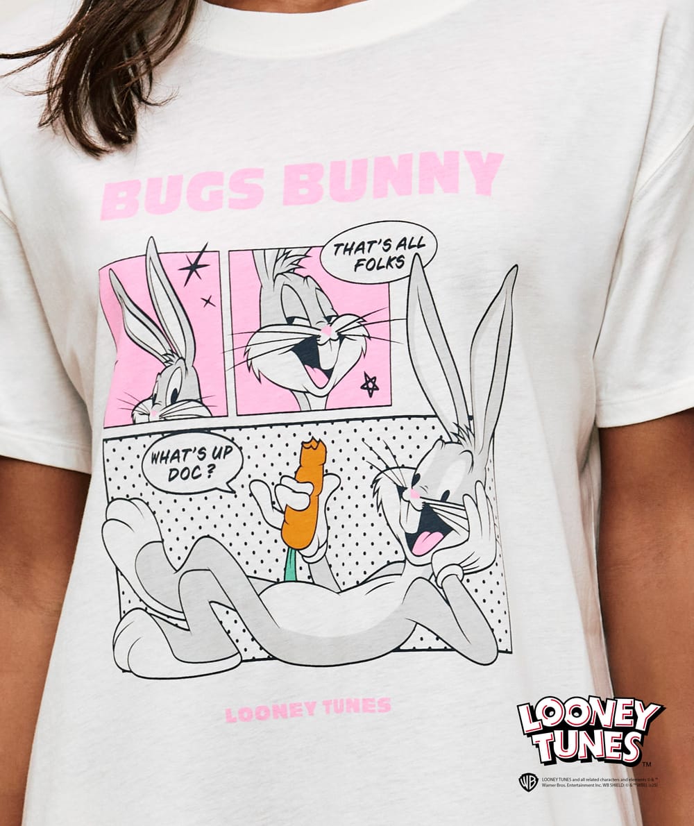 Set tuniek en slip Bugs Bunny;