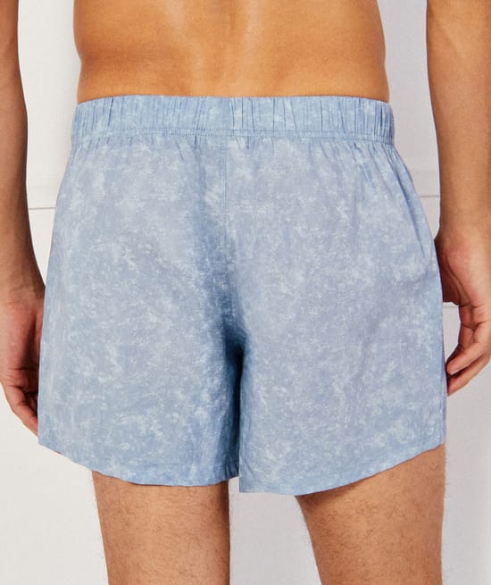 Calzoncillos de algodón liso;