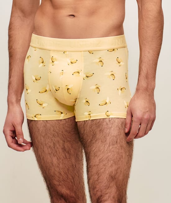 Boxer en coton motifs bananes;