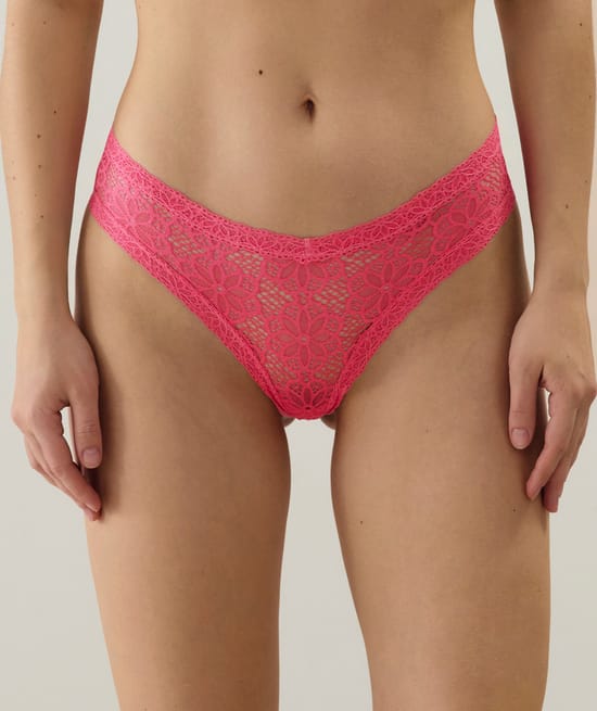 Lace cheeky;