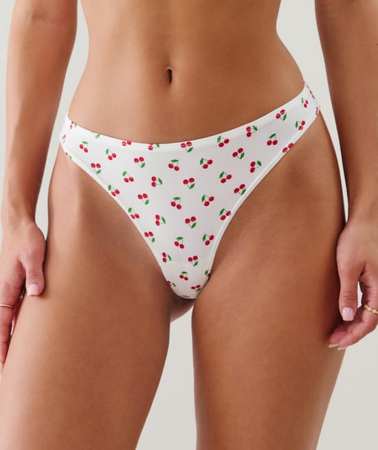 Pack de tangas de algodón;