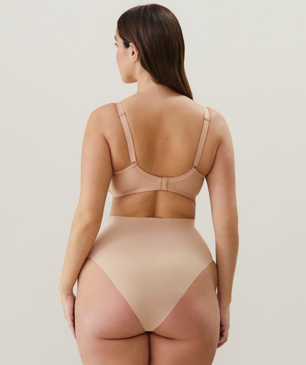 Microfiber balconette bra;