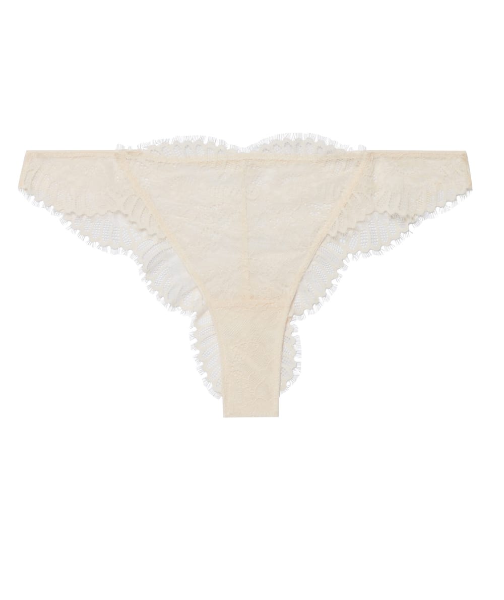 Lace thong;