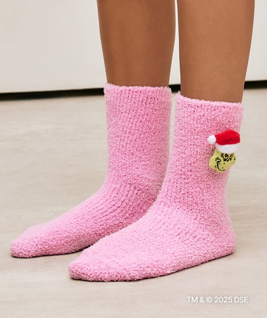 Chaussettes polaire Grinch;