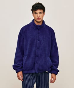 Sherpa fleece jacket;