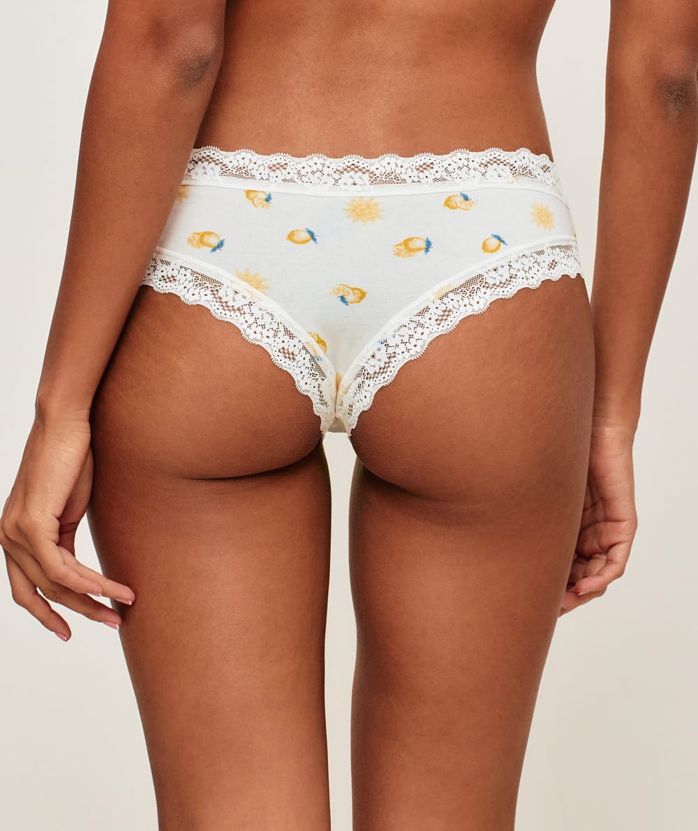 Cheeky cotton lemon pattern;