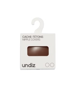 Cache-tétons chocolat;