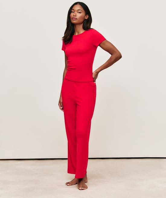 Set 3 pièces t-shirt pantalon et veste;