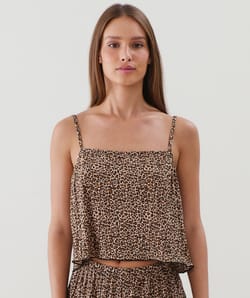 Ensemble en satin plissé;